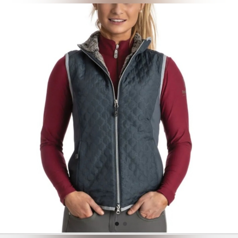 Tredstep- Women's Athena Vest/ L/Color Oyster Blue/ NWT/ MSRP $129.00
